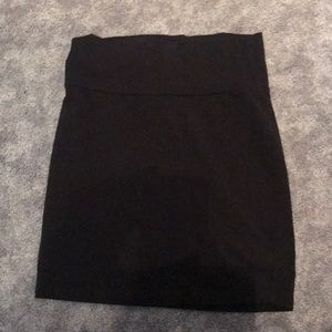 Charlotte Russe Black Mini Skirt